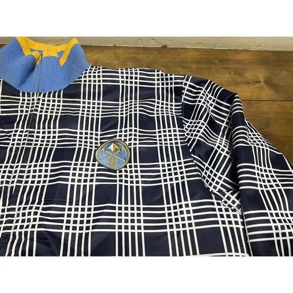 Vintage Denver Nuggets NK NBA Reversible Jacket Size Large